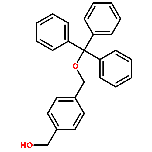 BENZENEMETHANOL, 4-[(TRIPHENYLMETHOXY)METHYL]-