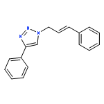 1H-1,2,3-Triazole, 4-phenyl-1-(3-phenyl-2-propenyl)-