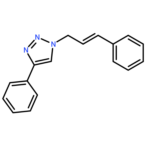 1H-1,2,3-Triazole, 4-phenyl-1-(3-phenyl-2-propenyl)-