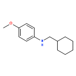 Benzenamine, N-(cyclohexylmethyl)-4-methoxy-