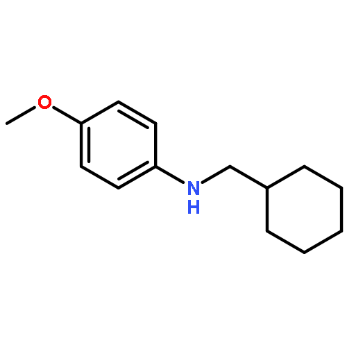 Benzenamine, N-(cyclohexylmethyl)-4-methoxy-