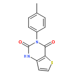 3-(4-methylphenyl)thieno[3,2-d]pyrimidine-2,4(1H,3H)-dione