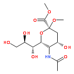 2-O-Methyl-β-D-N-acetylneuraminic Acid, Methyl Ester