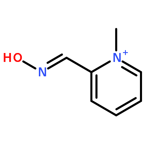 Pyridinium,2-[(hydroxyimino)methyl]-1-methyl-