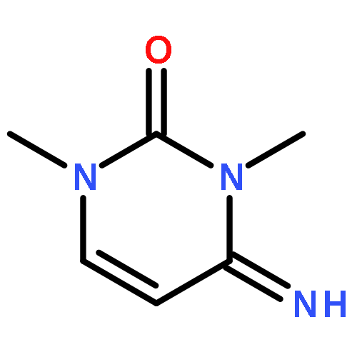 2(1H)-Pyrimidinone, 3,4-dihydro-4-imino-1,3-dimethyl-