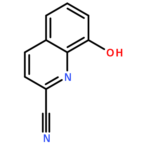 8-hydroxyquinoline-2-carbonitrile