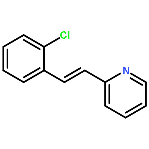 2-[(E)-2-(2-chlorophenyl)ethenyl]pyridine