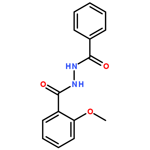 BENZOIC ACID, 2-METHOXY-, 2-BENZOYLHYDRAZIDE