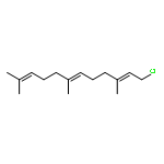 1-chloro-3,7,11-trimethyldodeca-2,6,10-triene