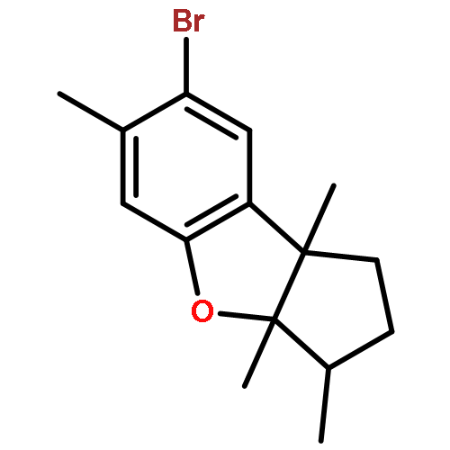 7-bromo-3,3a,6,8b-tetramethyl-2,3,3a,8b-tetrahydro-1H-benzo[b]cyclopenta[d]furan