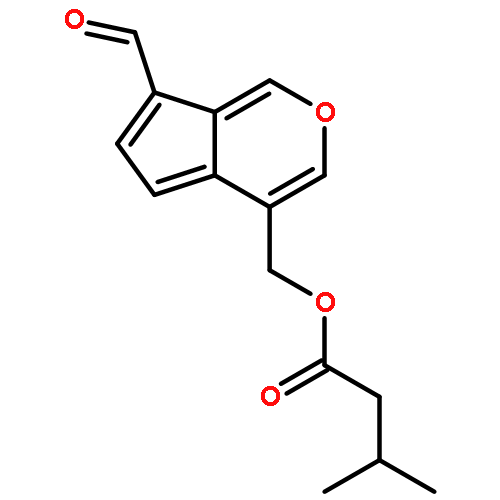 (7-formylcyclopenta[c]pyran-4-yl)methyl 3-methylbutanoate