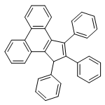 1H-CYCLOPENTA[L]PHENANTHRENE, 1,2,3-TRIPHENYL-