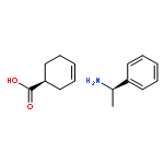 3-?Cyclohexene-?1-?carboxylic acid, (1S)?-?, compd. with (αR)?-?α-?methylbenzenemethana?mine (1:1)