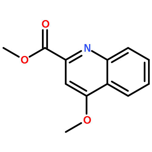 2-QUINOLINECARBOXYLIC ACID, 4-METHOXY-, METHYL ESTER