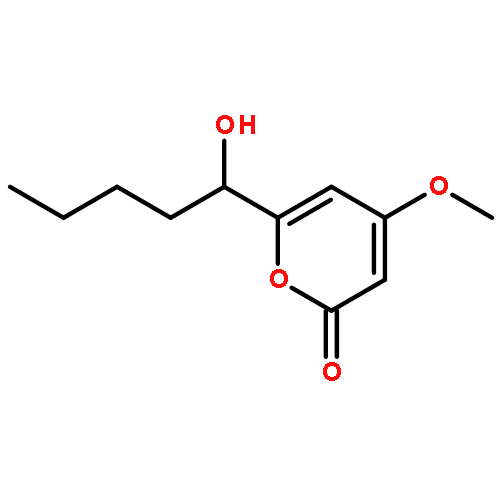 2H-Pyran-2-one, 6-[(1R)-1-hydroxypentyl]-4-methoxy-