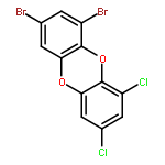 DIBENZO[B,E][1,4]DIOXIN, 1,3-DIBROMO-7,9-DICHLORO-