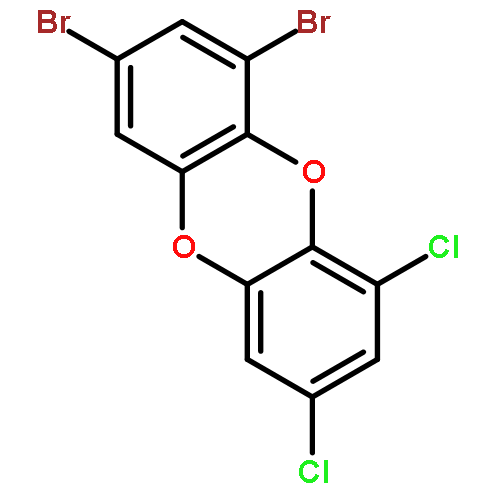 DIBENZO[B,E][1,4]DIOXIN, 1,3-DIBROMO-7,9-DICHLORO-