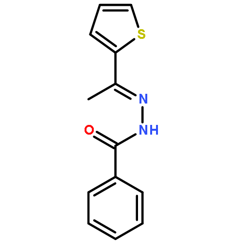 BENZOIC ACID, (2E)-[1-(2-THIENYL)ETHYLIDENE]HYDRAZIDE