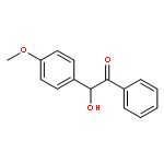 Ethanone, 2-hydroxy-2-(4-methoxyphenyl)-1-phenyl-, (2S)-