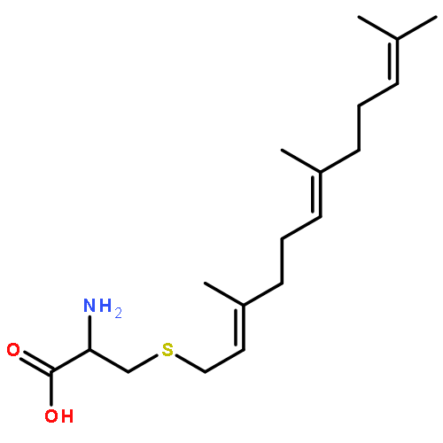 (2r)-2-amino-3-[(2e,6e)-3,7,11-trimethyldodeca-2,6,10-trienyl]sulfanylpropanoic Acid