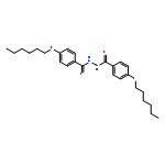 Benzoic acid, 4-(hexyloxy)-, 2-[4-(hexyloxy)benzoyl]hydrazide