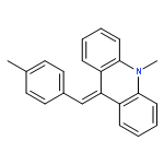 ACRIDINE, 9,10-DIHYDRO-10-METHYL-9-[(4-METHYLPHENYL)METHYLENE]-