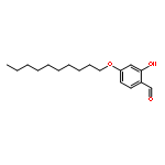 Benzaldehyde, 4-(decyloxy)-2-hydroxy-