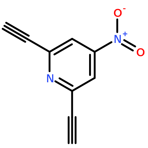 Pyridine, 2,6-diethynyl-4-nitro-