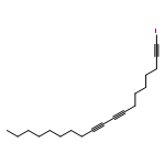1,8,10-Nonadecatriyne, 1-iodo-