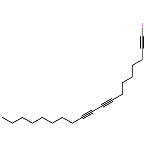 1,8,10-Nonadecatriyne, 1-iodo-
