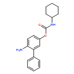 CARBAMIC ACID, CYCLOHEXYL-, 6-AMINO[1,1'-BIPHENYL]-3-YL ESTER