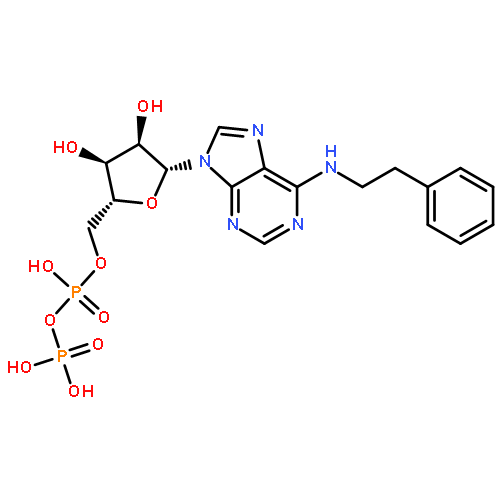 N6- (2- Phenylethyl)adenosine- 5'- O- diphosphate ( 6-PhEt-ADP ), sodium salt