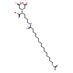 L-LYSINE, N6-[16-(ACETYLTHIO)-1-OXOHEXADECYL]-N2,N2-BIS(CARBOXYMETHYL)-