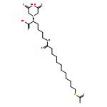 L-Lysine, N6-[12-(acetylthio)-1-oxododecyl]-N2,N2-bis(carboxymethyl)-