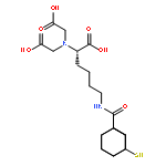 N-[Nalpha,Nalpha-Bis(carboxymethyl)-L-lysine]-16-mercaptohexadecanamide