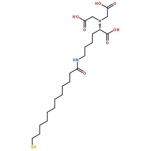 L-Lysine, N2,N2-bis(carboxymethyl)-N6-(12-mercapto-1-oxododecyl)-