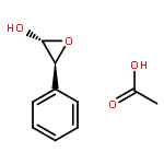 Oxiranol, 3-phenyl-, acetate, (2R,3S)-rel-