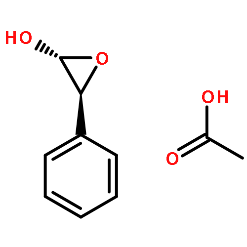 Oxiranol, 3-phenyl-, acetate, (2R,3S)-rel-