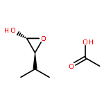 Oxiranol, 3-(1-methylethyl)-, acetate, (2R,3S)-rel-