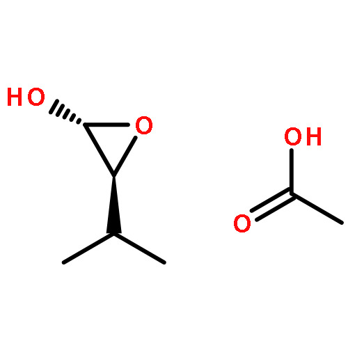 Oxiranol, 3-(1-methylethyl)-, acetate, (2R,3S)-rel-