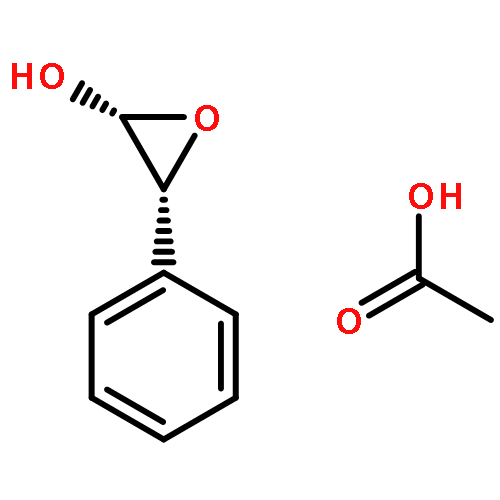 Oxiranol, 3-phenyl-, acetate, (2R,3R)-rel-