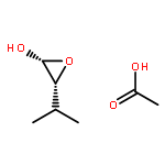 Oxiranol, 3-(1-methylethyl)-, acetate, (2R,3R)-rel-