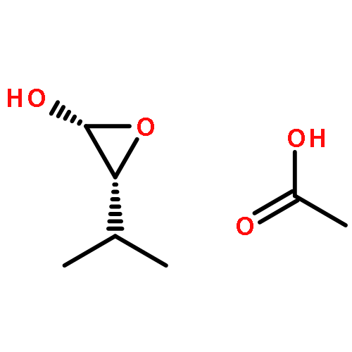 Oxiranol, 3-(1-methylethyl)-, acetate, (2R,3R)-rel-