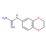 GUANIDINE, (2,3-DIHYDRO-1,4-BENZODIOXIN-6-YL)-