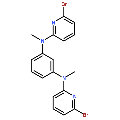 1,3-Benzenediamine, N,N'-bis(6-bromo-2-pyridinyl)-N,N'-dimethyl-