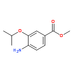 Benzoic acid, 4-amino-3-(1-methylethoxy)-, methyl ester