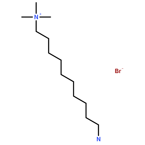 1-DECANAMINIUM, 10-AMINO-N,N,N-TRIMETHYL-, BROMIDE