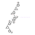 hexasodium 4-amino-3,6-bis[[4-[[4-chloro-6-[(3-sulphonatophenyl)amino]-1,3,5-triazin-2-yl]amino]-2-sulphonatophenyl]azo]-5-hydroxynaphthalene-2,7-disulphonate