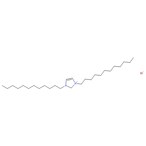 1H-Imidazolium, 1,3-didodecyl-, bromide