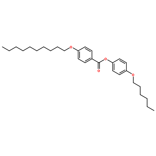 Benzoic acid,4-(decyloxy)-, 4-(hexyloxy)phenyl ester